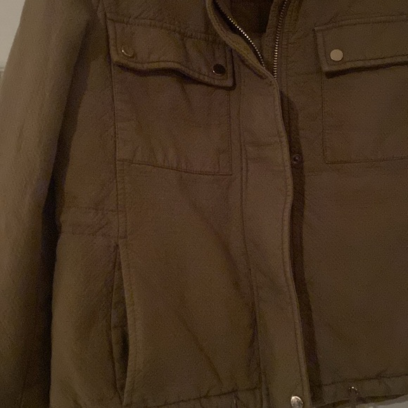 Zara Trafaluc Blazer Jacket Army  Green - Picture 5 of 5